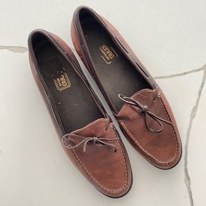Munro Loafers - brown leather